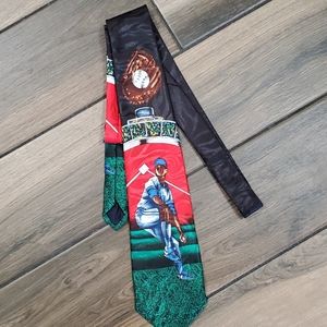 Baseball Novelty Tie NWOT, Serafino